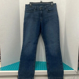 L.L. Bean Women's True Shape Jeans, High-Rise Bootcut Size 12